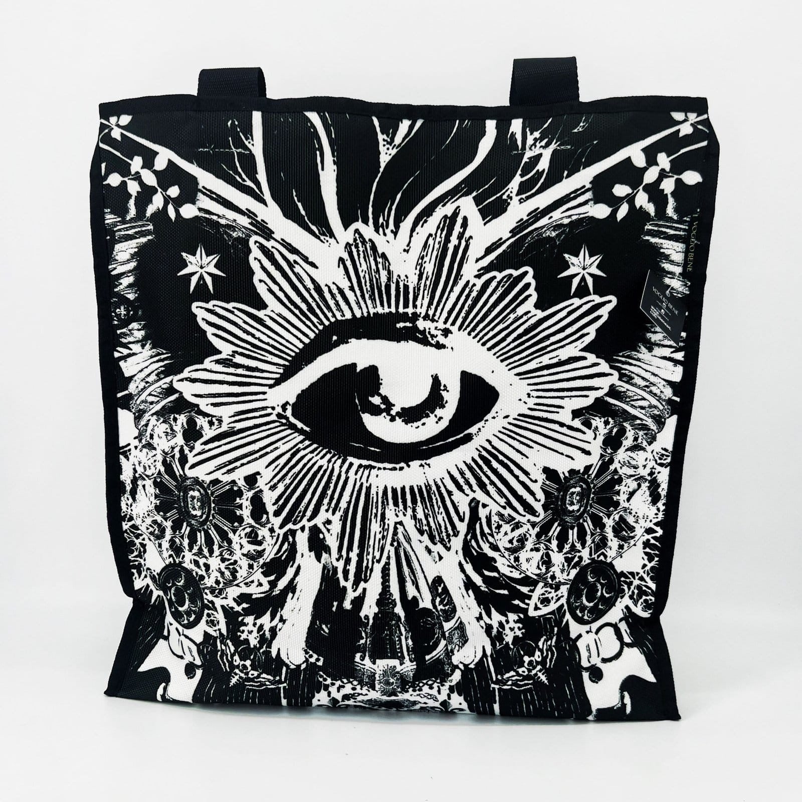 Bolso Tote Grande Mariposa Negra – Voglio Bene