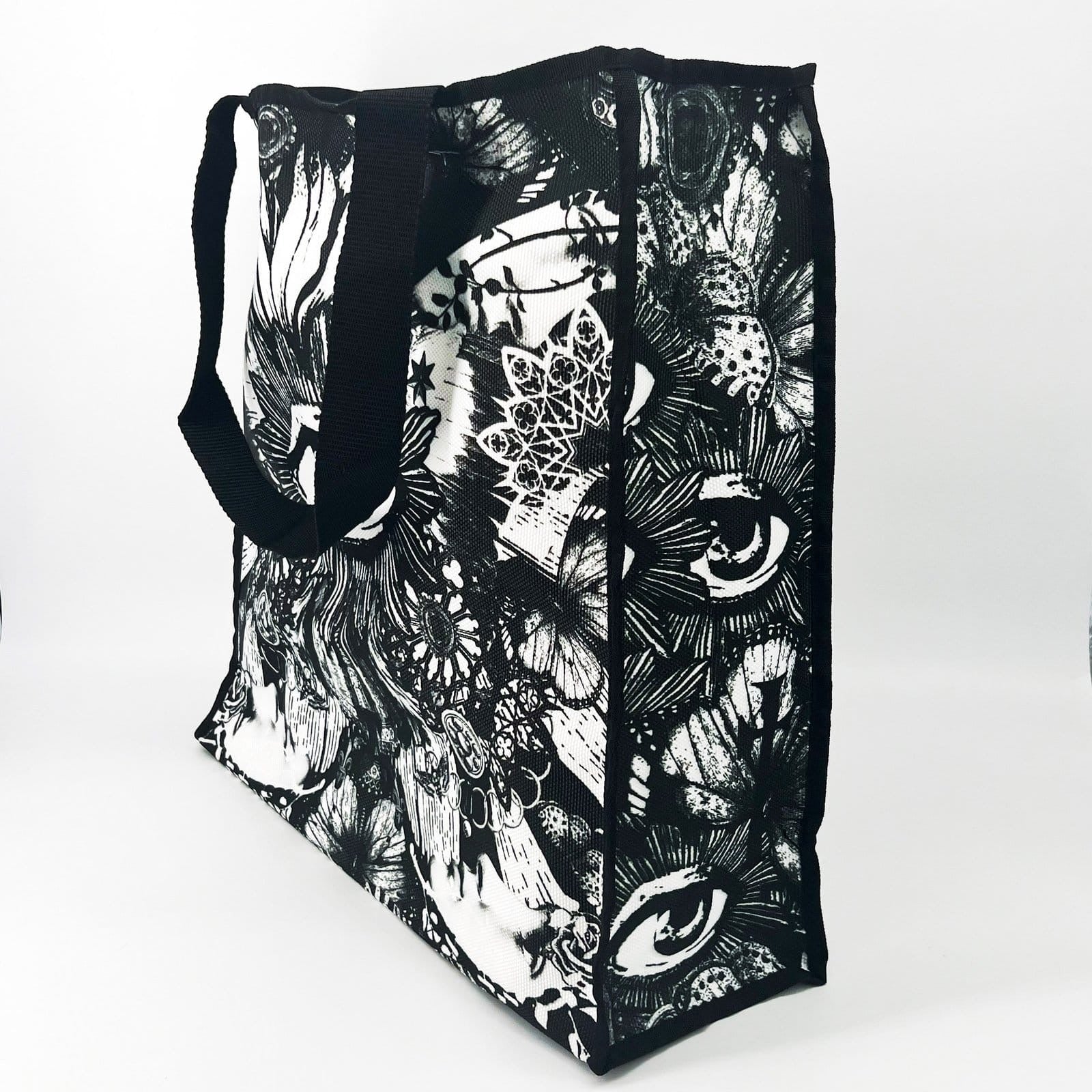 Bolso Tote Grande Mariposa Negra – Voglio Bene