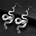Pendientes de serpientes y estrellas