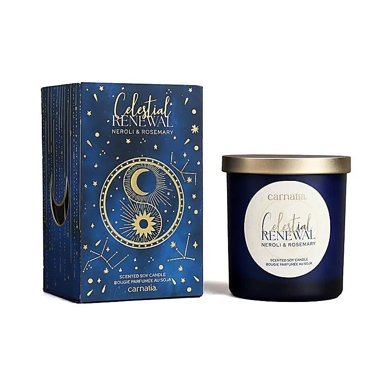 Carnatia Starry Spell vela de soja en vaso Cosmic Bloom