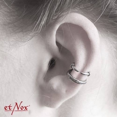 Pinzas para la oreja de acero inoxidable con forma de "garras" de etNox
