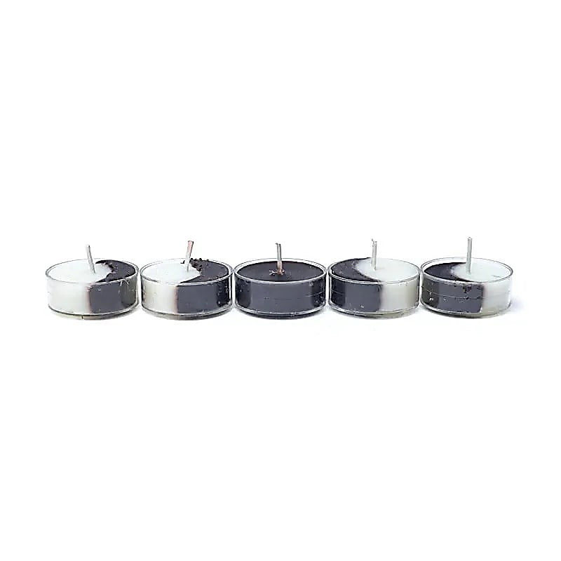 Velas de té luna creciente