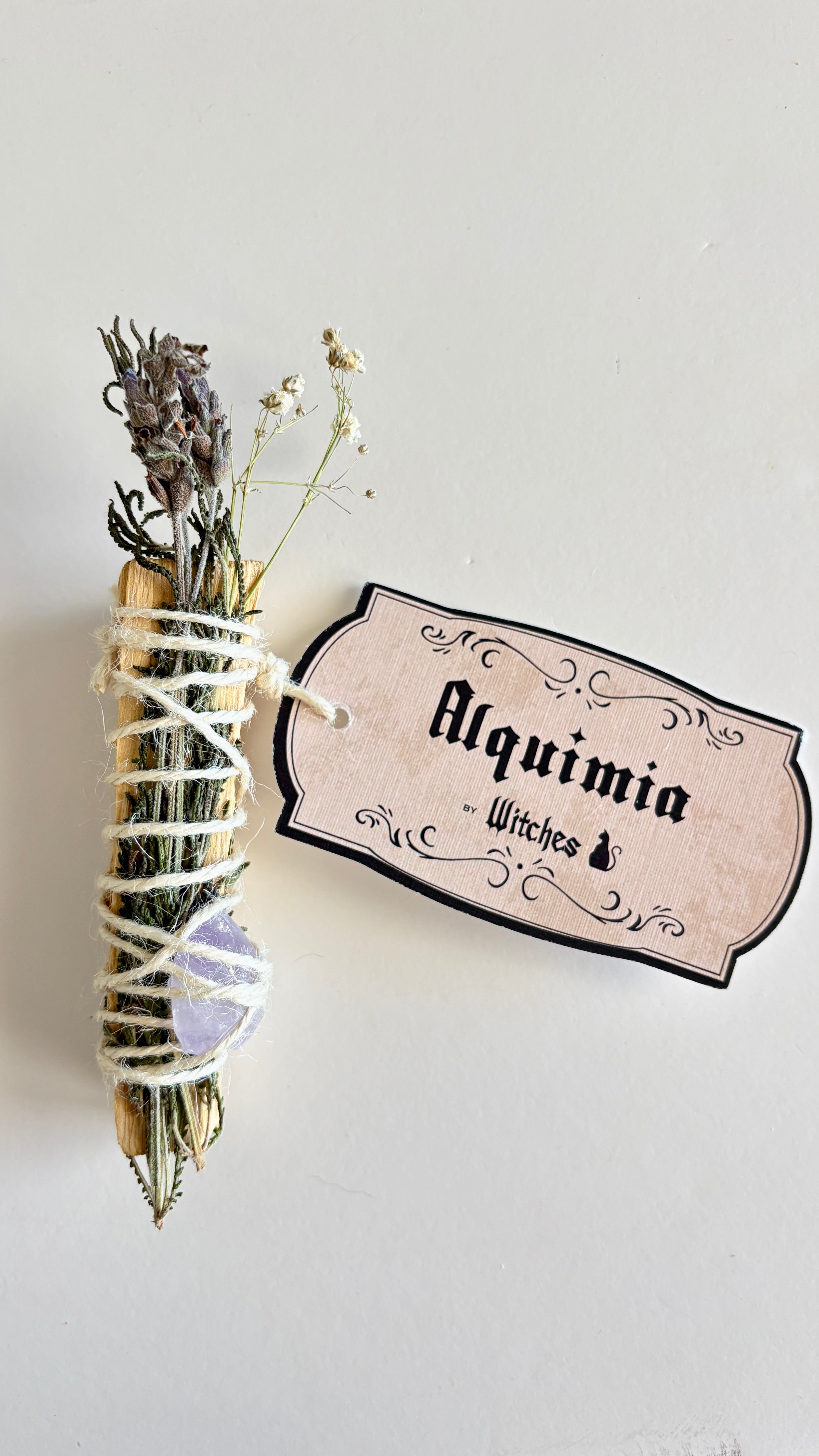 Atado Palo Santo, Lavanda y Amatista