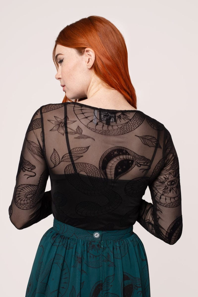 Snake Charmer Top de Hell Bunny