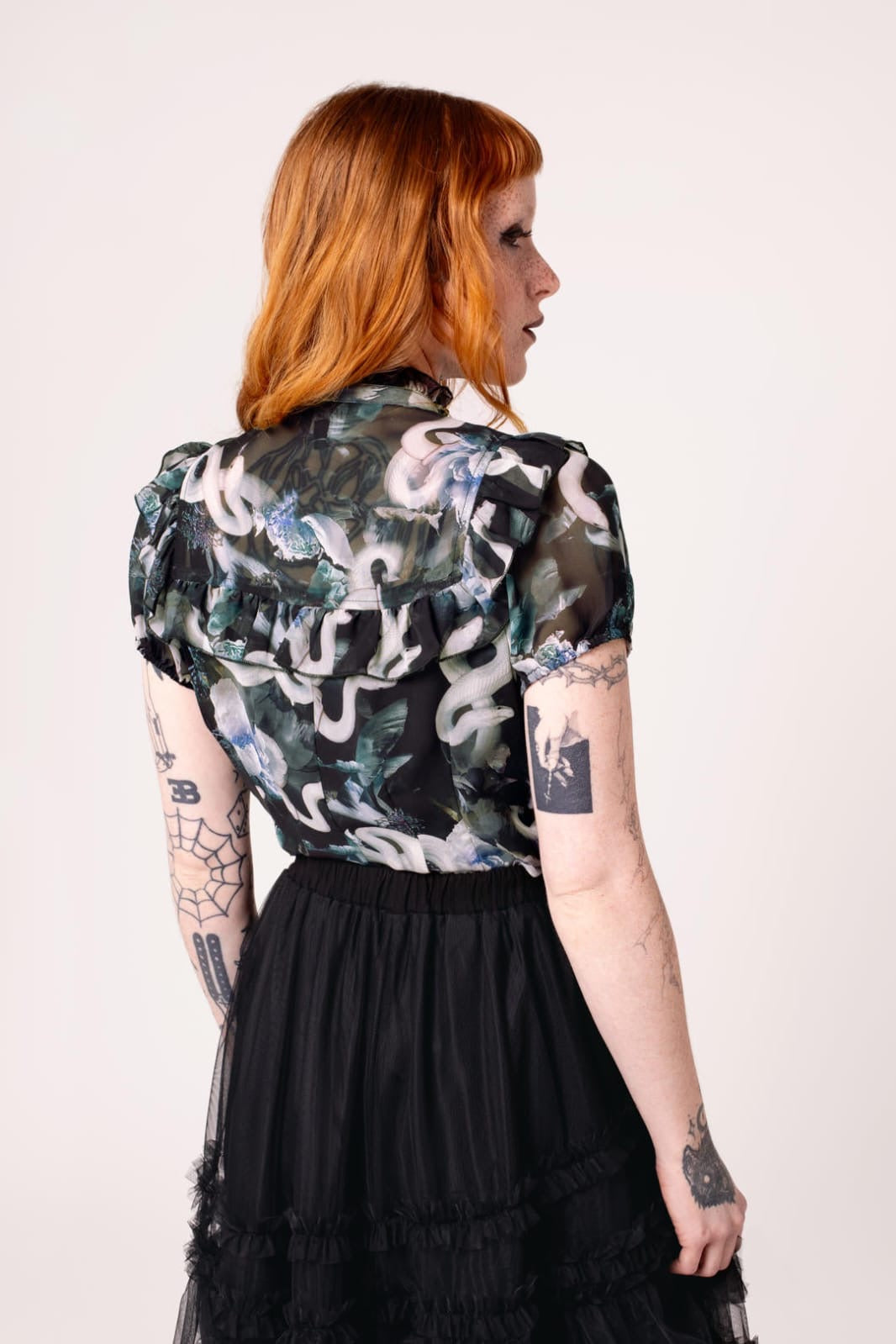 Serpentina Blouse de Hell Bunny