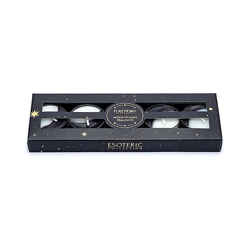 Velas de té luna creciente