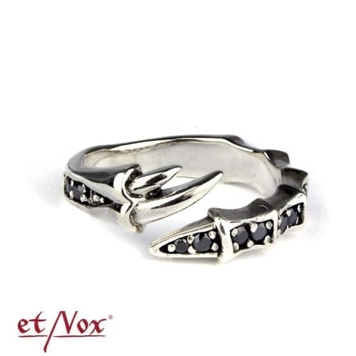 Anillo "Garra Fina" de acero inoxidable de etNox