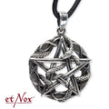 Colgante "Pentagrama de Serpiente" de acero inoxidable de etNox