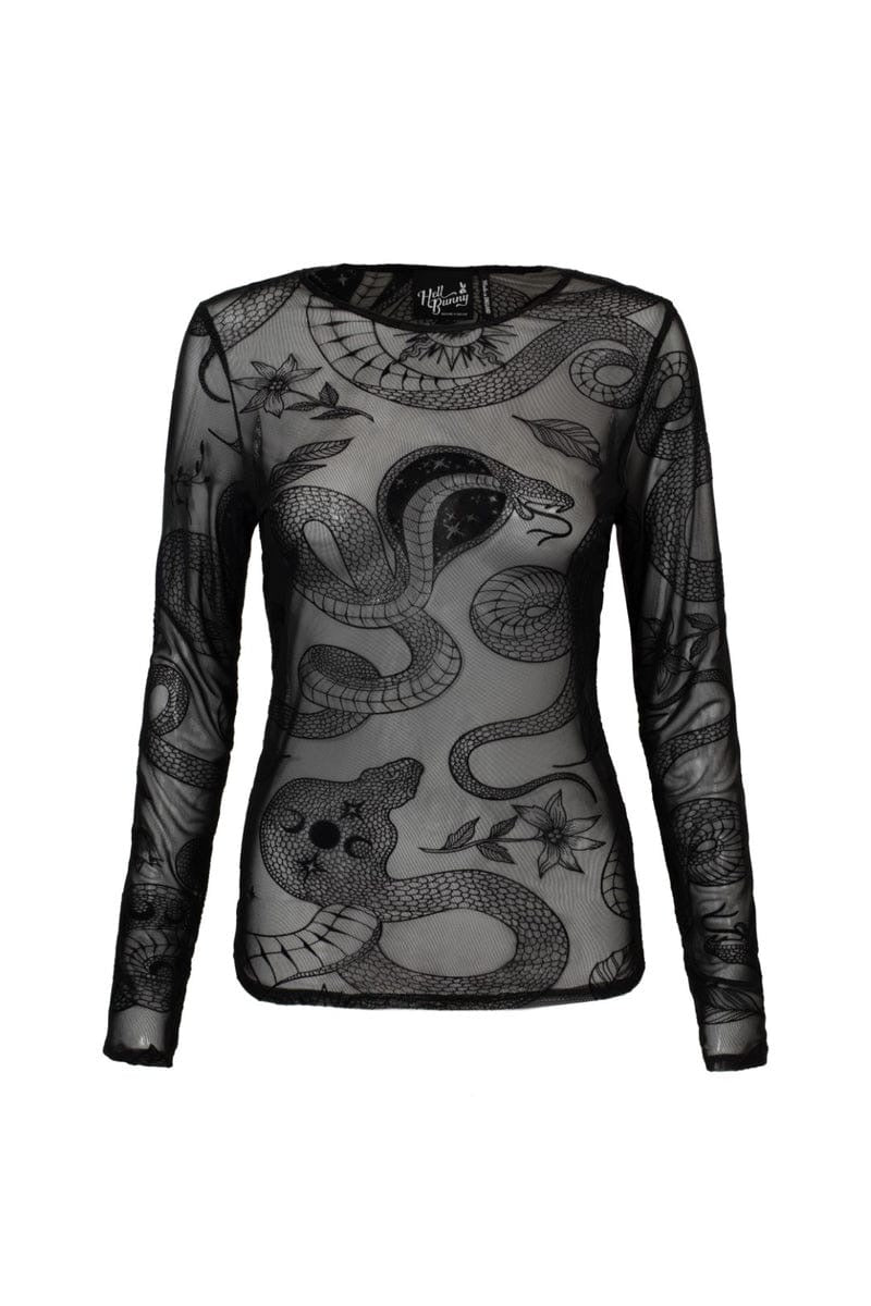 Snake Charmer Top de Hell Bunny