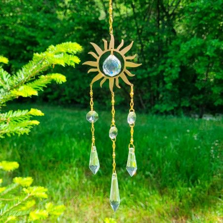Atrapasol de cristal