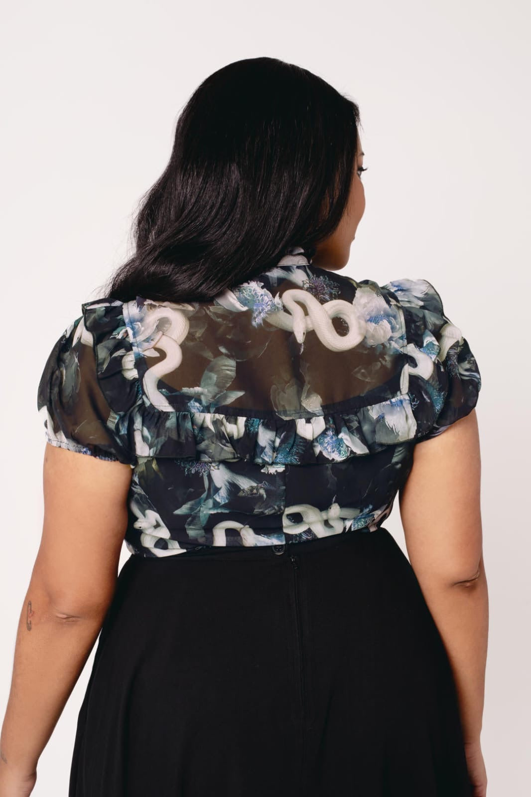 Serpentina Blouse de Hell Bunny