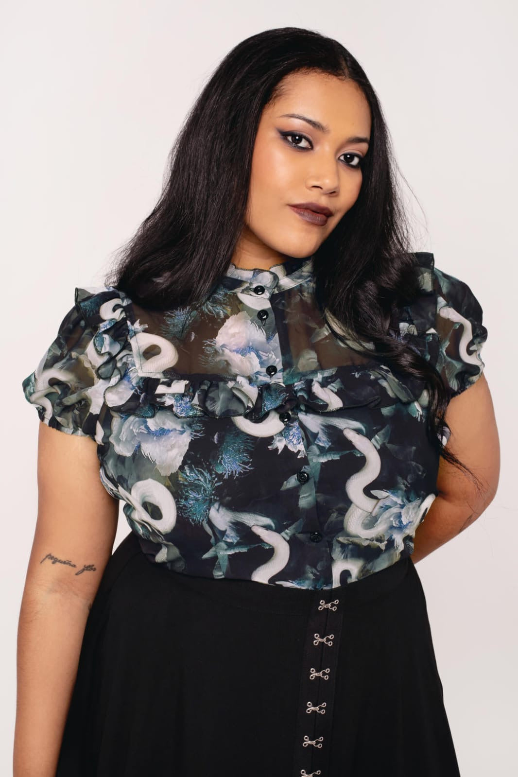 Serpentina Blouse de Hell Bunny