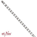 Pulsera cadena de bicicleta 19 cm, acero inoxidable de etNox