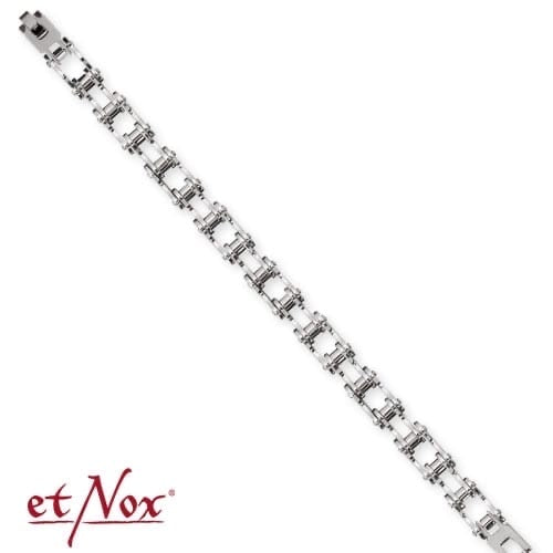 Pulsera cadena de bicicleta 21 cm de acero inoxidable de etNox