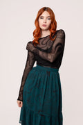 Snake Charmer Top de Hell Bunny