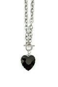 Collar corazón Punk