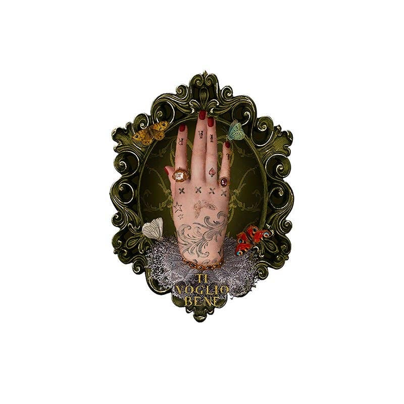 Pin Mano Poderosa de Voglio Bene