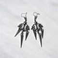Pendientes góticos candelabros