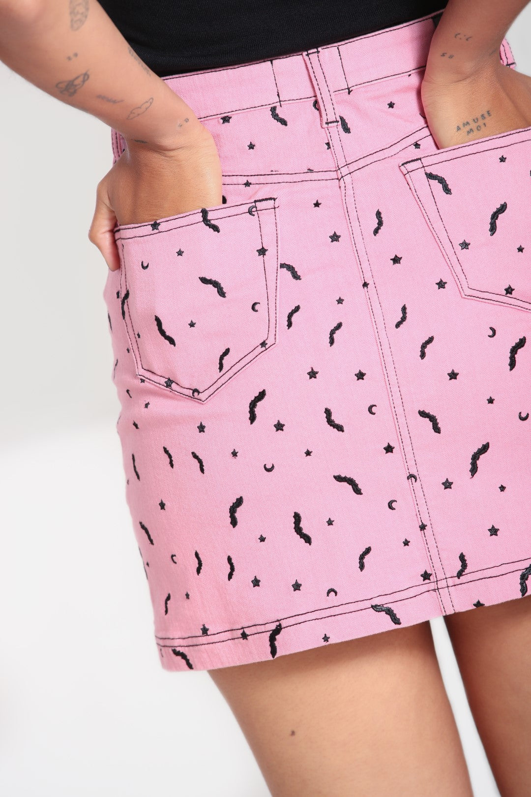 Bat Mini Skirt de Hell Bunny