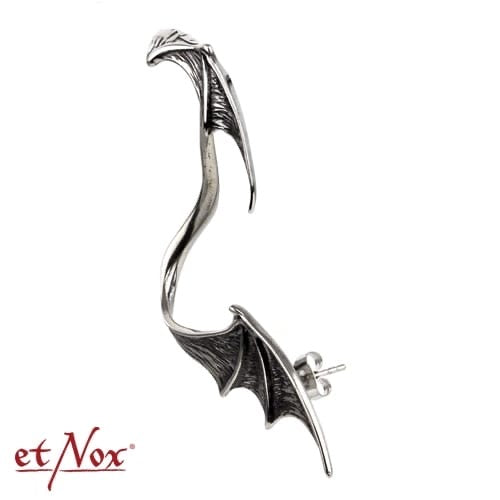Pendiente de diseño "Bat Wing" de acero inoxidable, derecho de
etNox