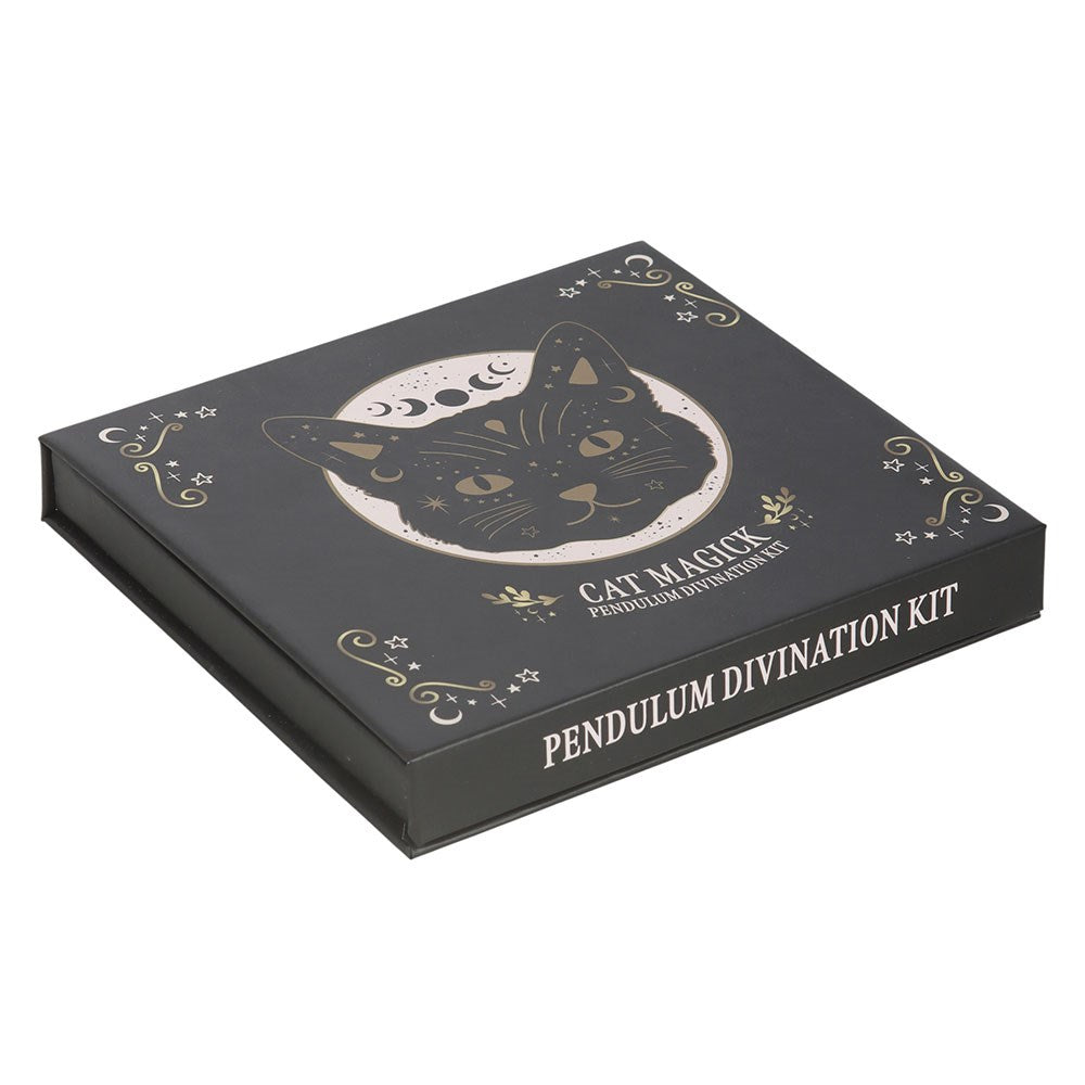Kit de adivinación con péndulo «Black Cat Magick»