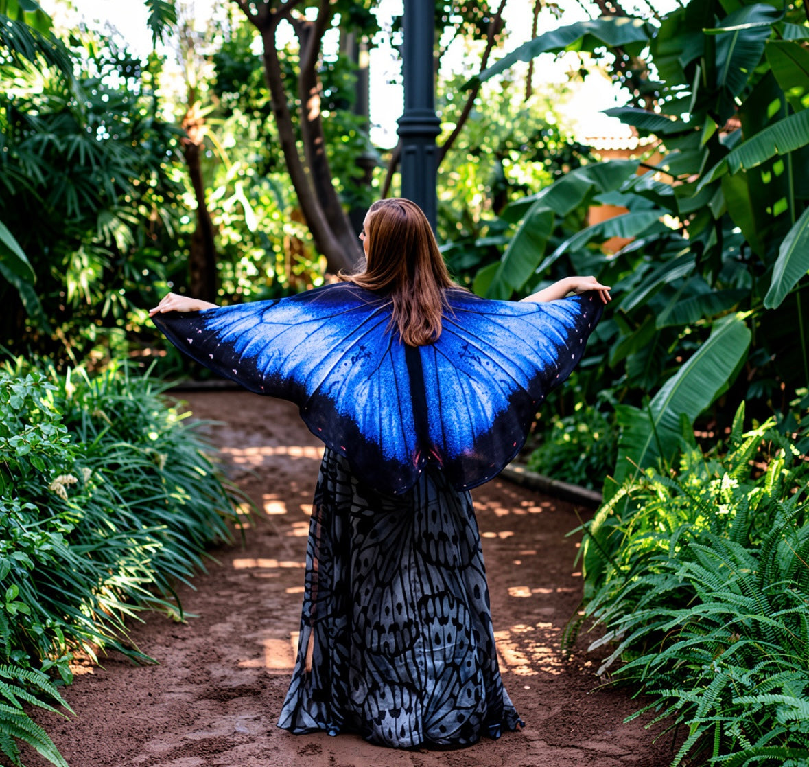 Alas de Mariposa Morpho Azul – Costurero Real