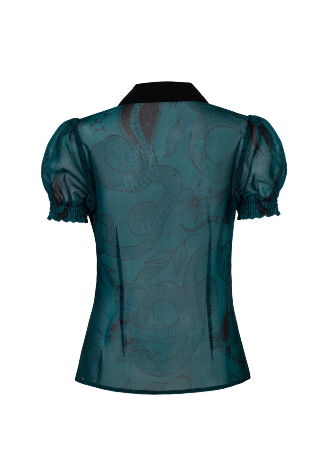 Venom Blouse de Hell Bunny