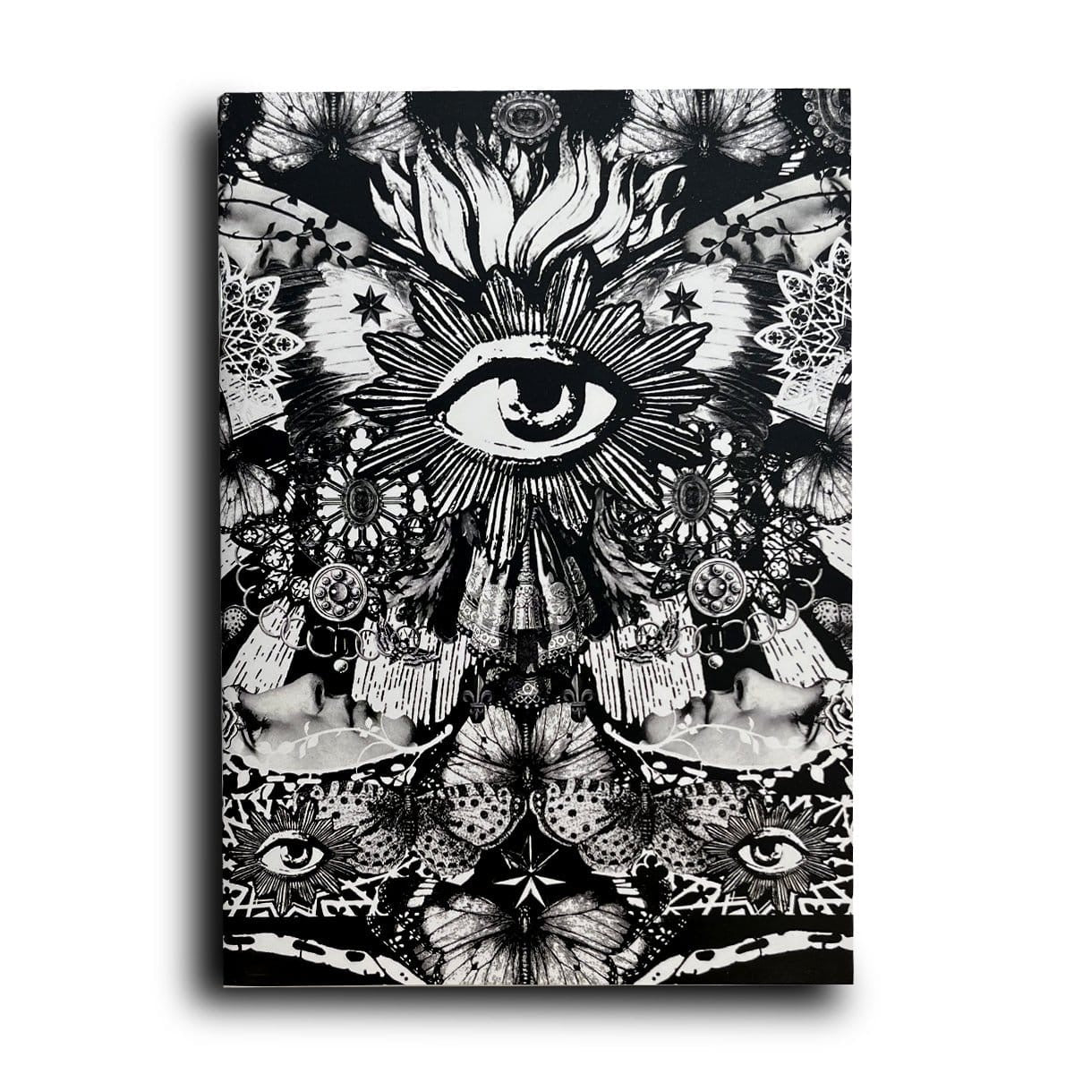 Cuaderno A5 con mariposa negra de Voglio Bene