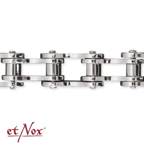 Pulsera cadena de bicicleta 21 cm de acero inoxidable de etNox