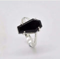 Anillo forma de ataúd