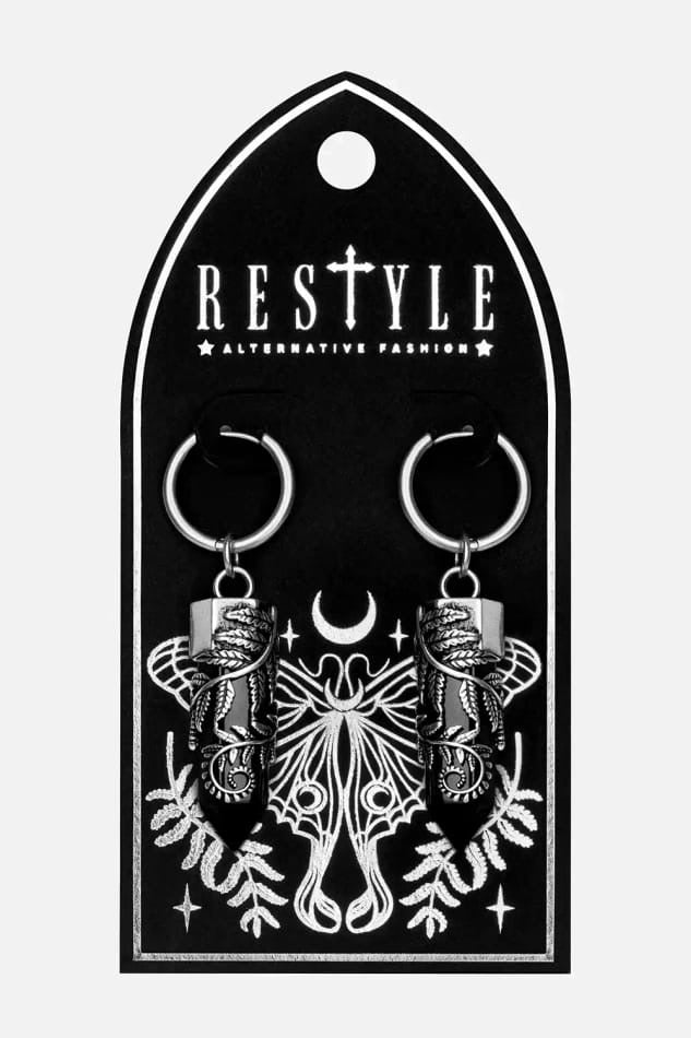 Pendientes Helecho de Cristal de Restyle