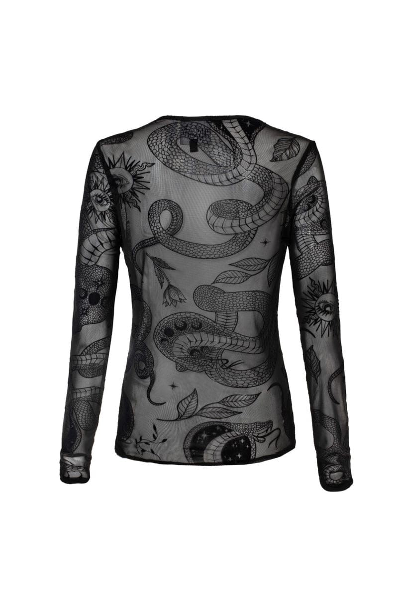 Snake Charmer Top de Hell Bunny