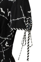 Vestido midi Stitches de Hell Bunny