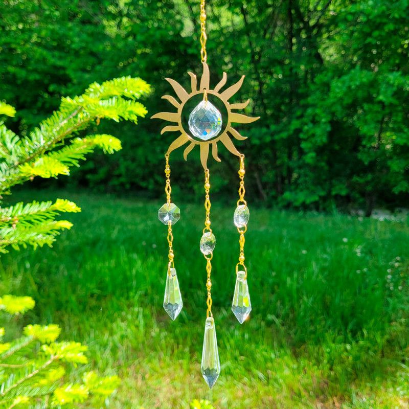 Atrapasol de cristal