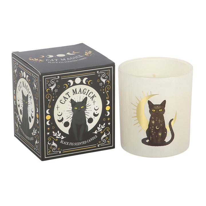 Vela de higo negro «Black Cat Magick»