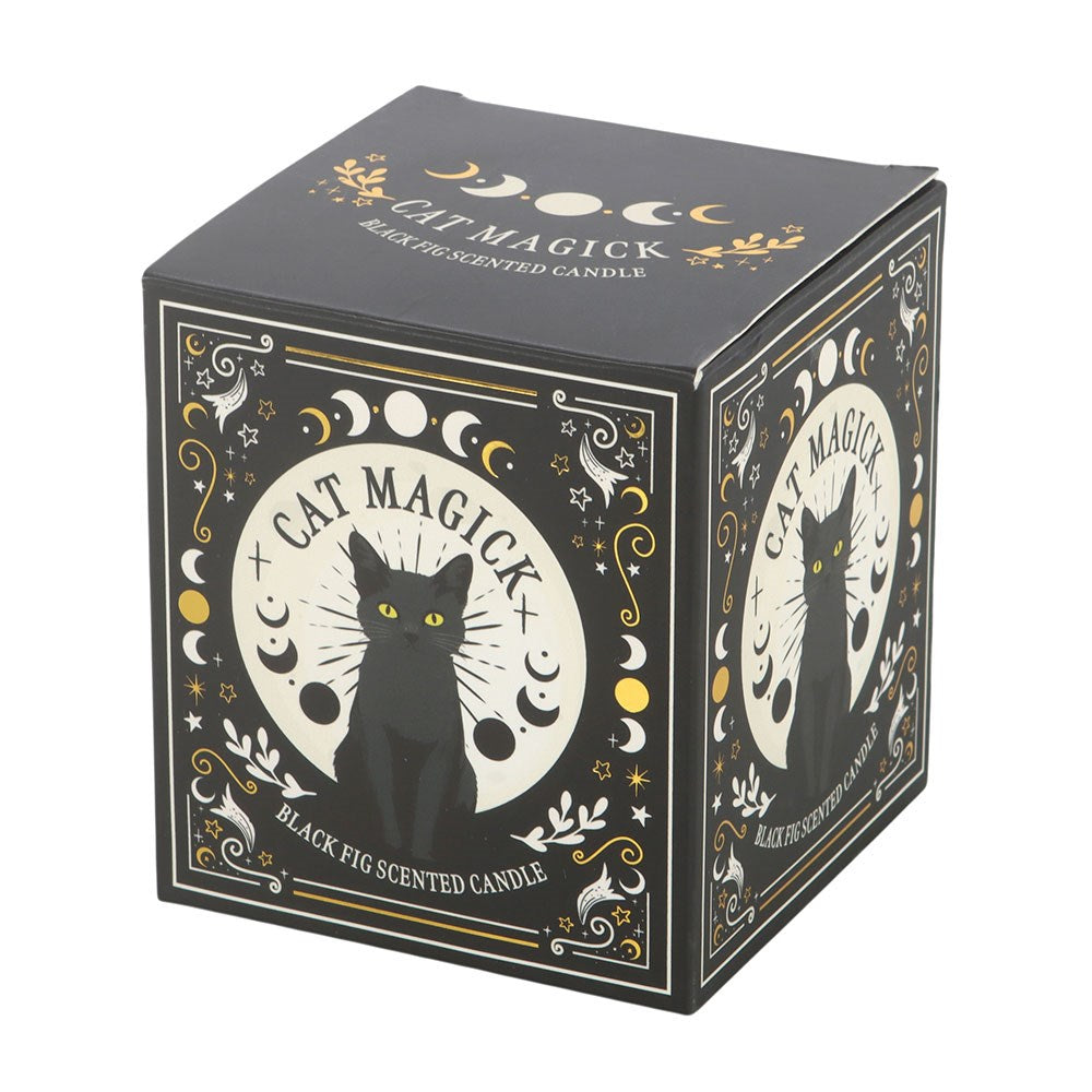 Vela de higo negro «Black Cat Magick»
