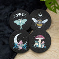 Juego de posavasos «Bosque oscuro»