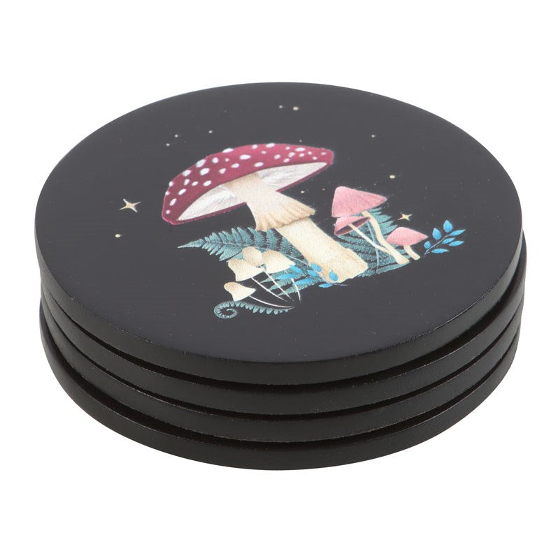 Juego de posavasos «Bosque oscuro»