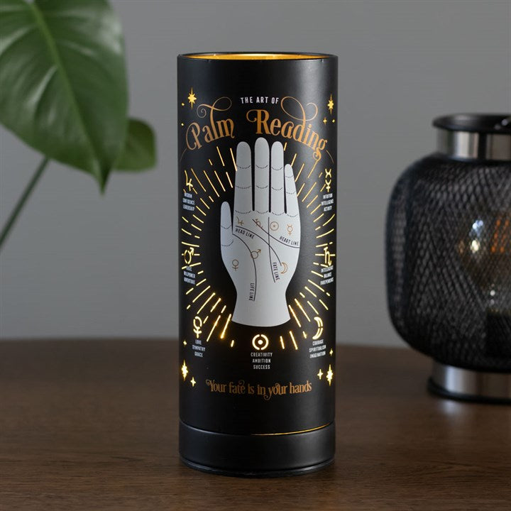 Lámpara aromática eléctrica «Palm Reading»