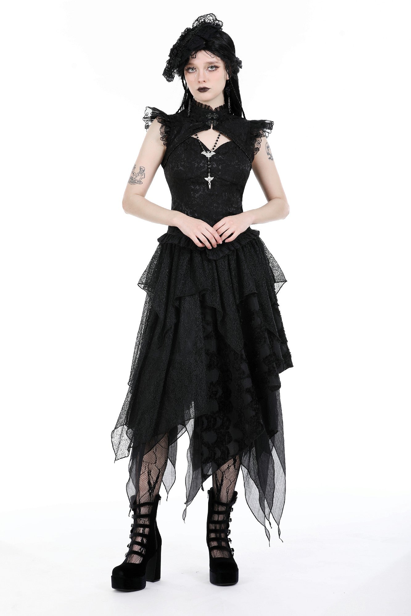 Top Retro Lady con bordados