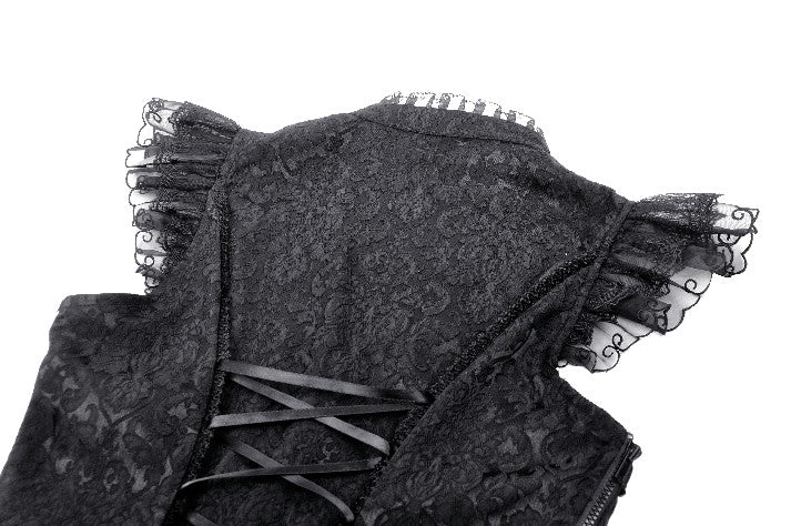 Top Retro Lady con bordados