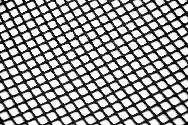 Top versátil de malla punk