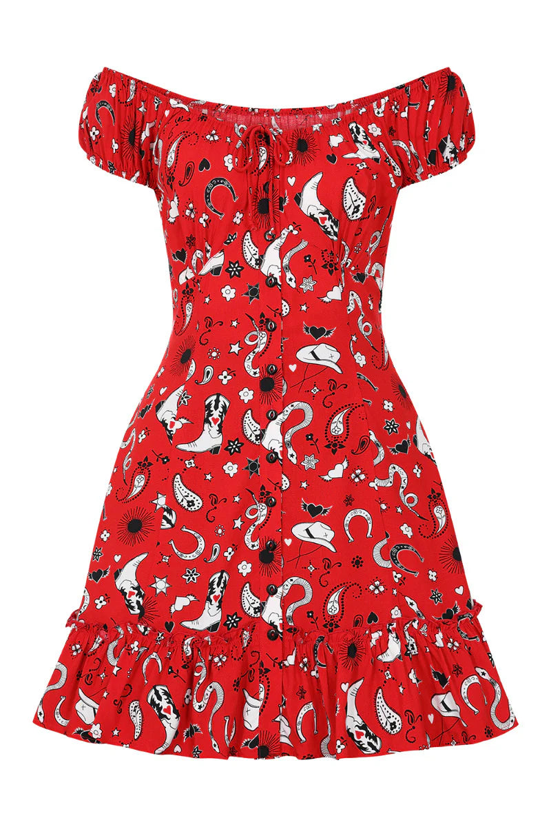 Emmylou Mini Dress de Hell Bunny